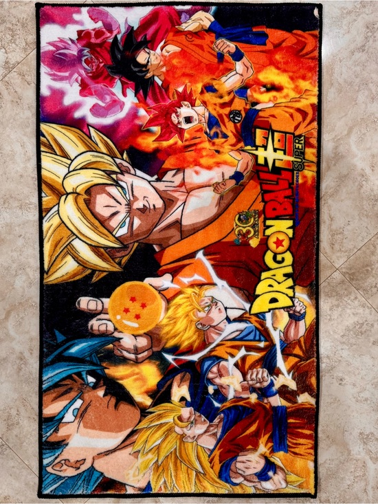 Other - Dragon Ball Super Goku Anime Tufted Rug 32x18 Room Decor